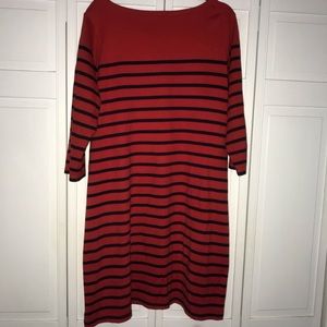 L.L. Bean Striped Dress